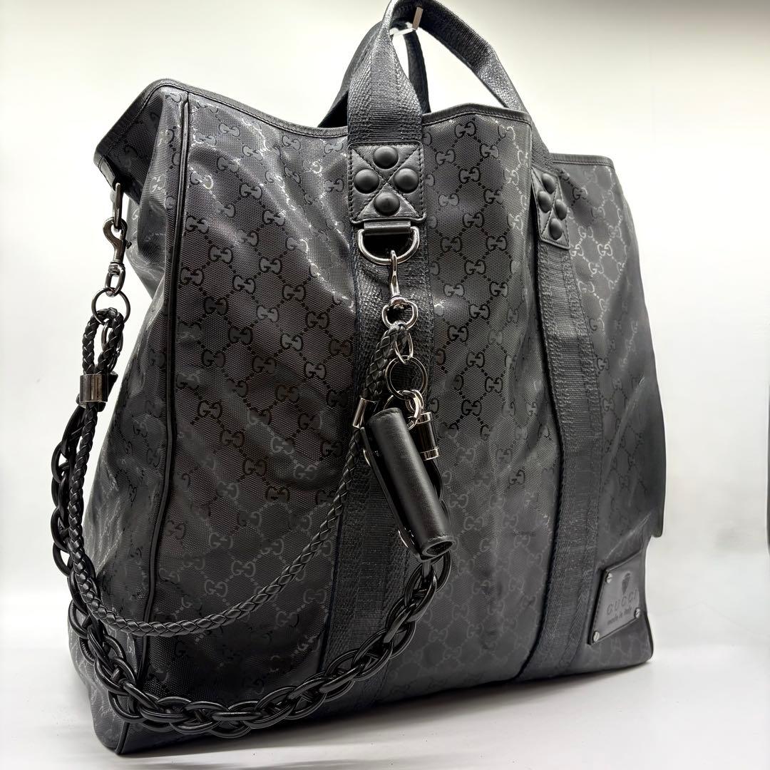 【超希少 ランウェイ限定品】GUCCI ウォレットチェーン付 インプリメ トート GUCCI（グッチ） ［飯能本店］GUCCI ジャッキー 1961 チェーン