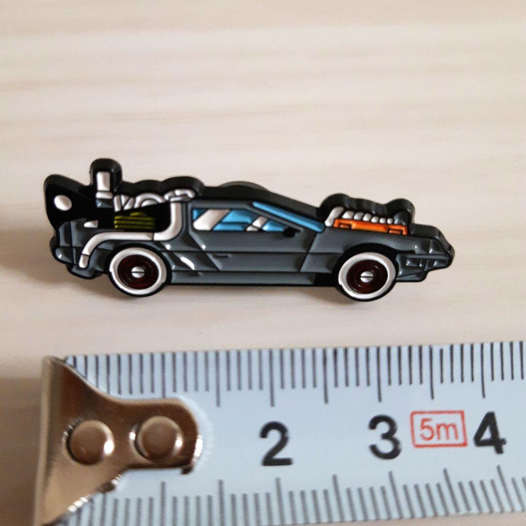 新品未使用】バックトゥザフューチャー デロリアン ピンバッジピンズ 2