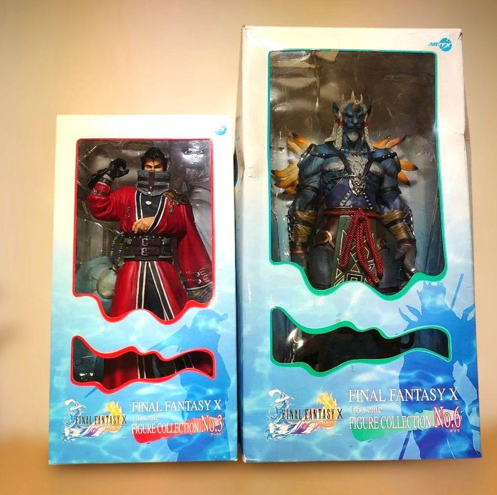 コトブキヤ ARTFX ファイナルファンタジーX アーロン キマリ フィギュア