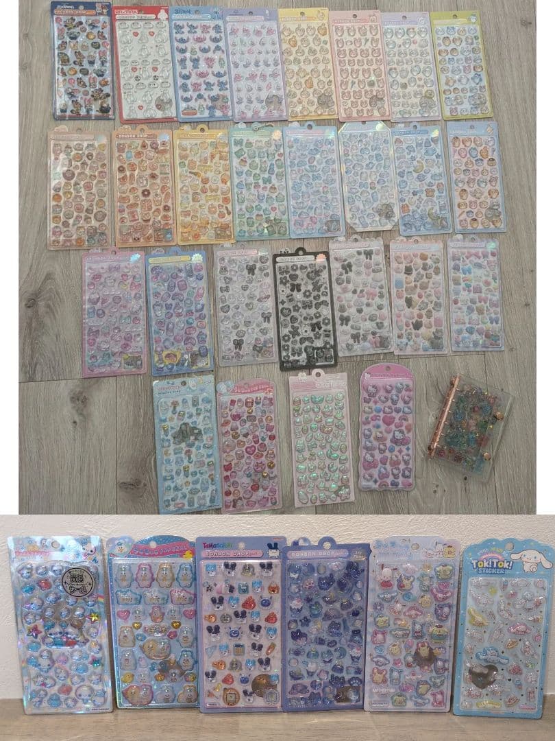 更にお値下げ【ズートピアなど追加】ボンボンドロップシール♡ 27枚+シール帳