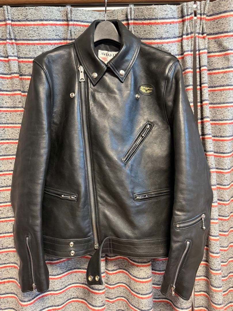 ジャケット・アウター LewisLeathers Cyclone Tight-Fit Black