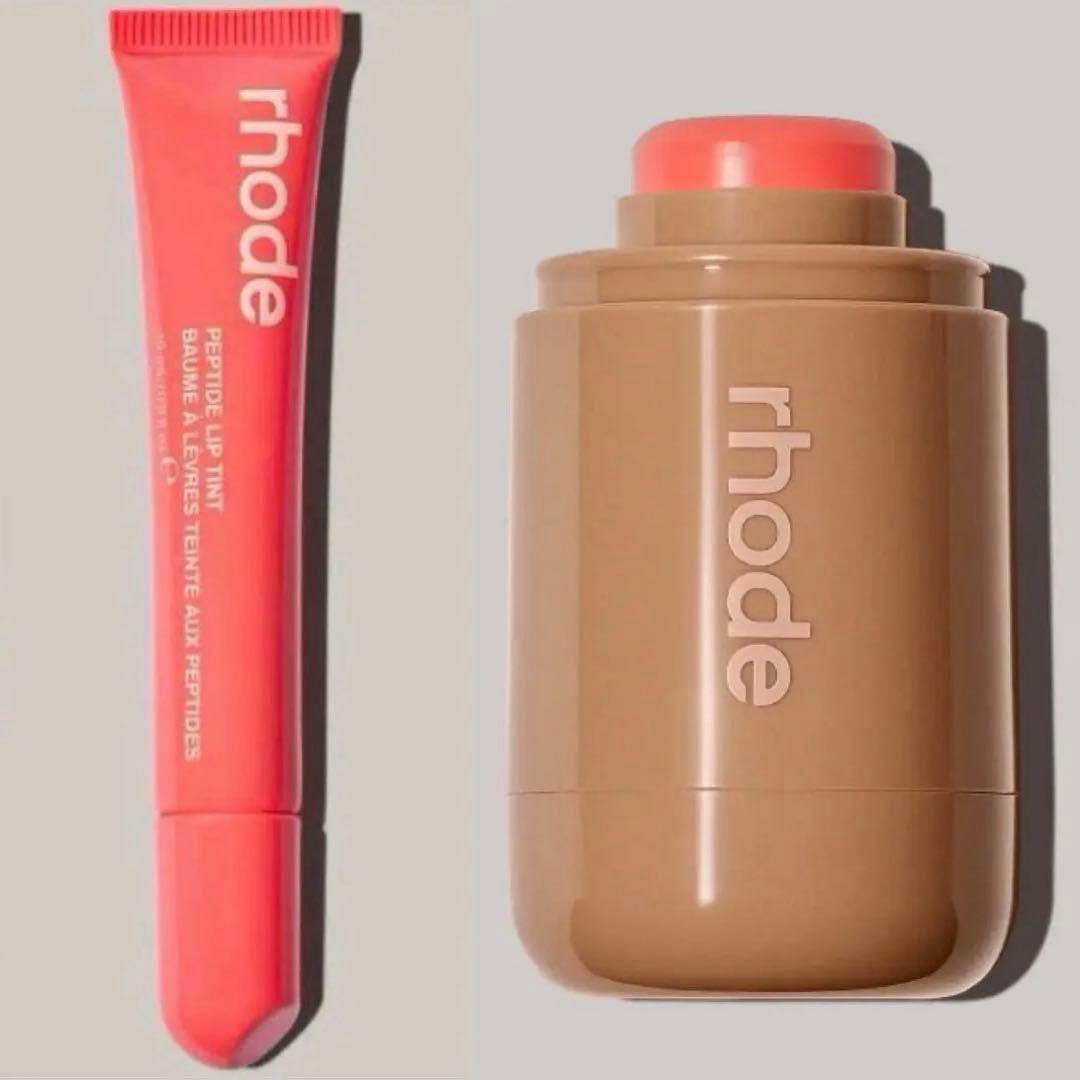 ラスト1点 RHODE ポケット ブラッシュ+ リップティントセット