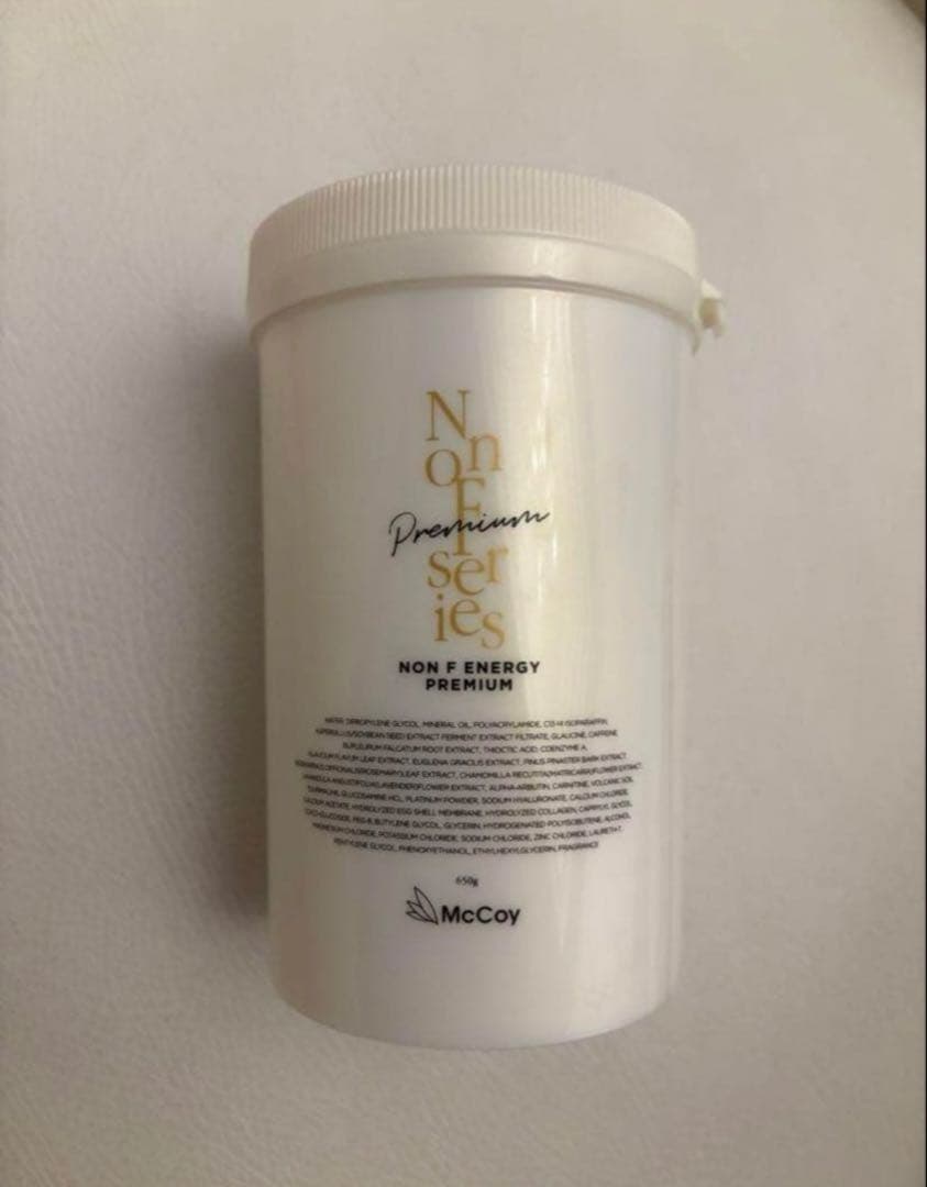 NON F ENERGY PREMIUM McCoy ボディクリーム650g
