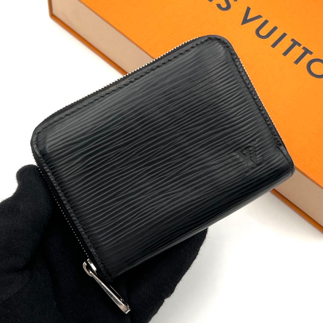 【最新モデル】 ルイヴィトン エピ ジッピーパース 小銭入れ ブラック