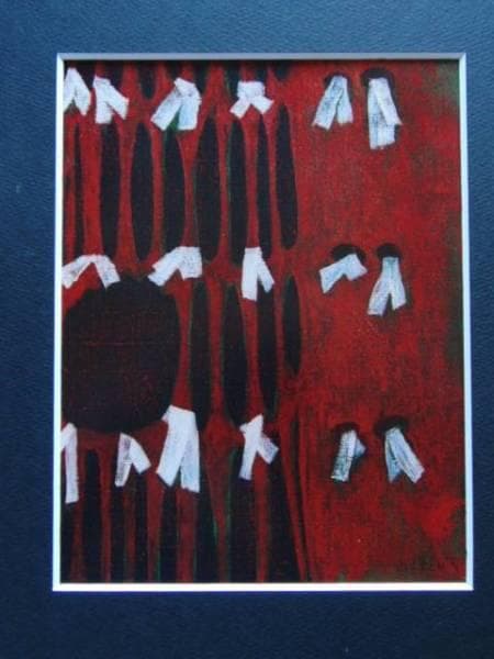 伊藤　久三郎、祈り、額装用画集より、新品額装付、状態良好