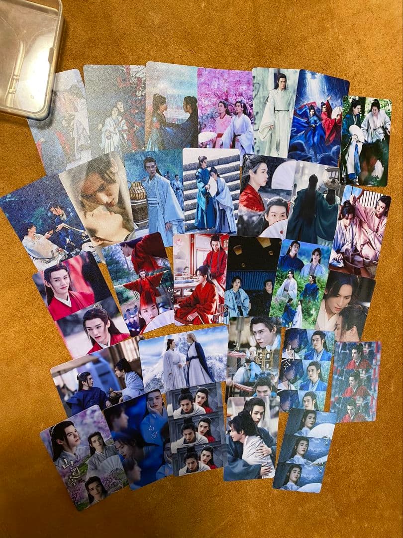 山河令　張哲瀚  龔俊　ドラマ名場面カード30枚　プラケース付き