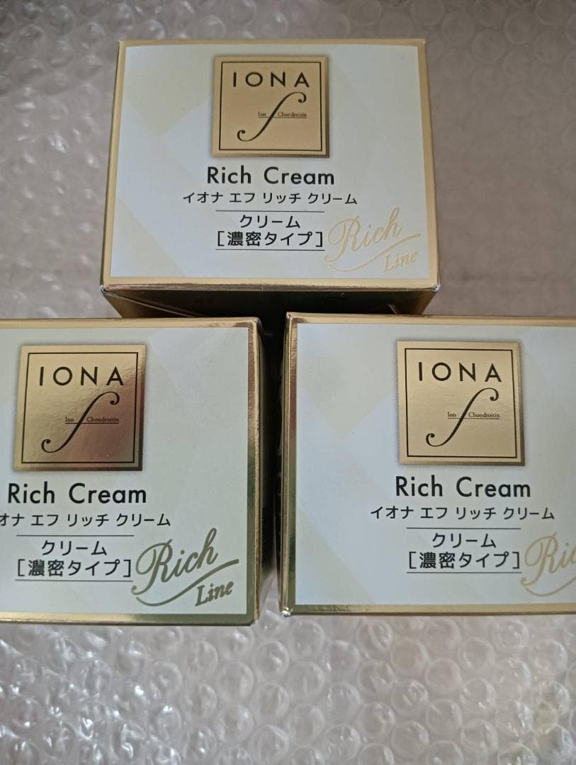 3個セット イオナ エフ リッチ クリーム 40g