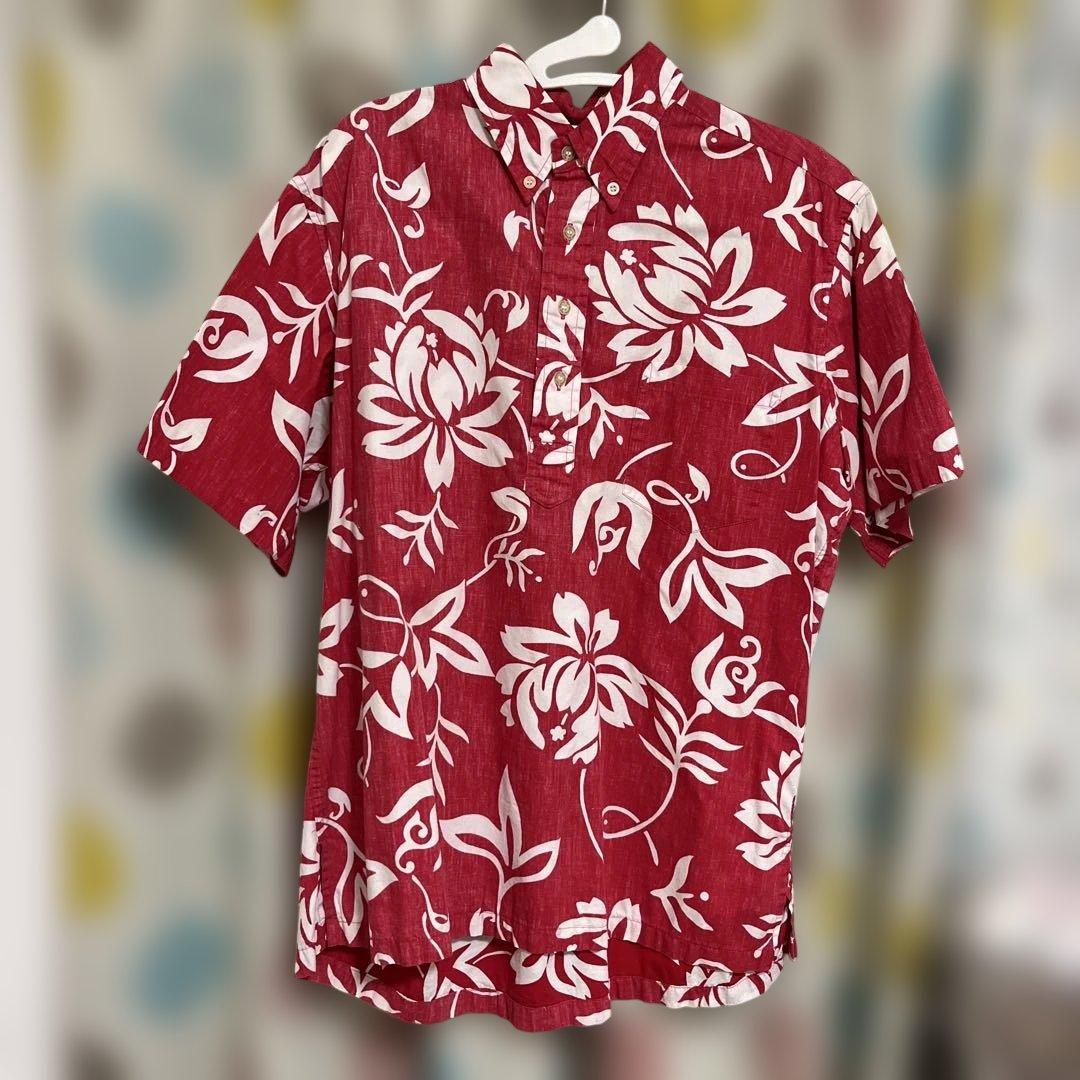 や*り様 美品　Reyn Spooner レインスプーナー アロハシャツ シャツ reyn spooner（レインスプーナー） アロハシャツ 半袖 SURFIN' 808