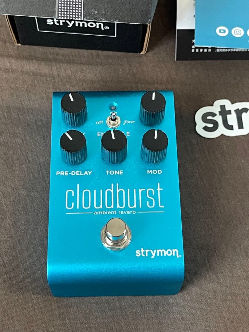 ギター Strymon cloudburst ambient reverb