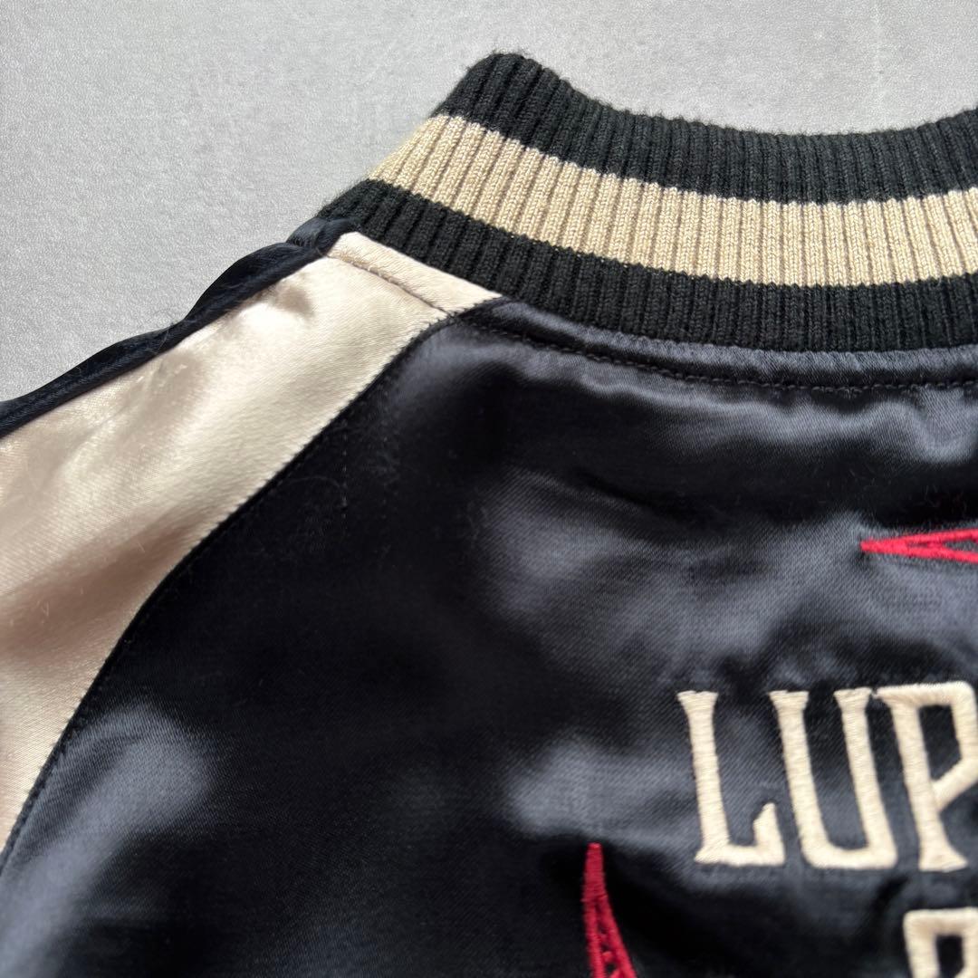 VANSON ルパン三世 スカジャン 峰不二子 リバーシブル 黒赤 希少【M