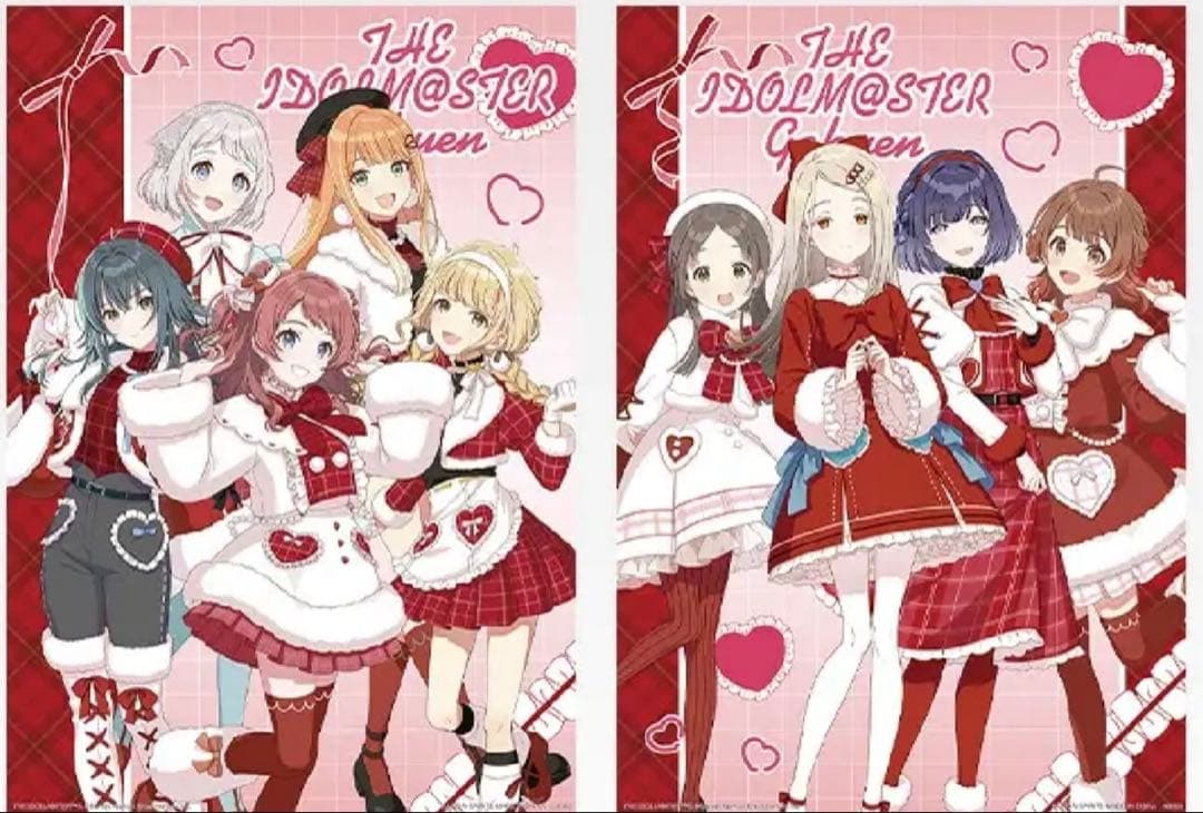 学園アイドルマスター 一番くじ part4 ビジュアルシート 2枚セット