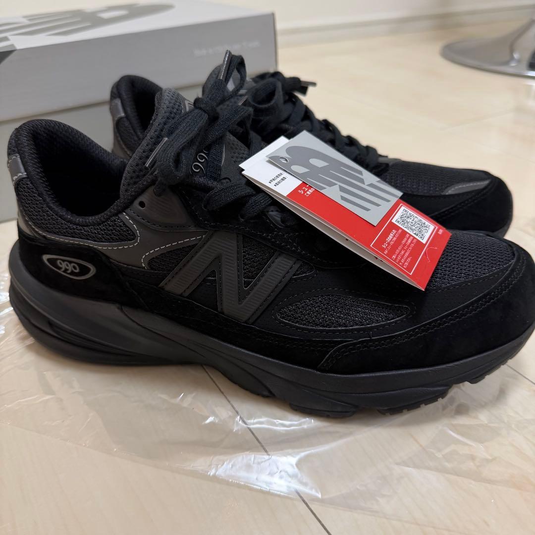 New Balance 990v6 USA製 ブラック 27cm ほぼ新品
