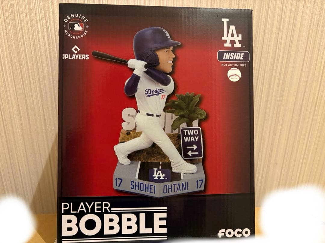 祝！WS優勝　大谷翔平　ロサンジェルスドジャース　ボブルヘッド　世界500個限定