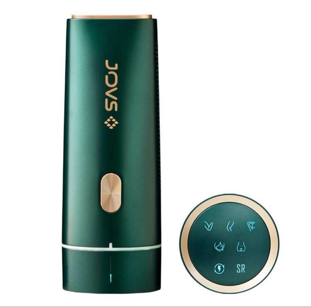 『新品未使用』JOVS 脱毛器 グリーン タッチ式