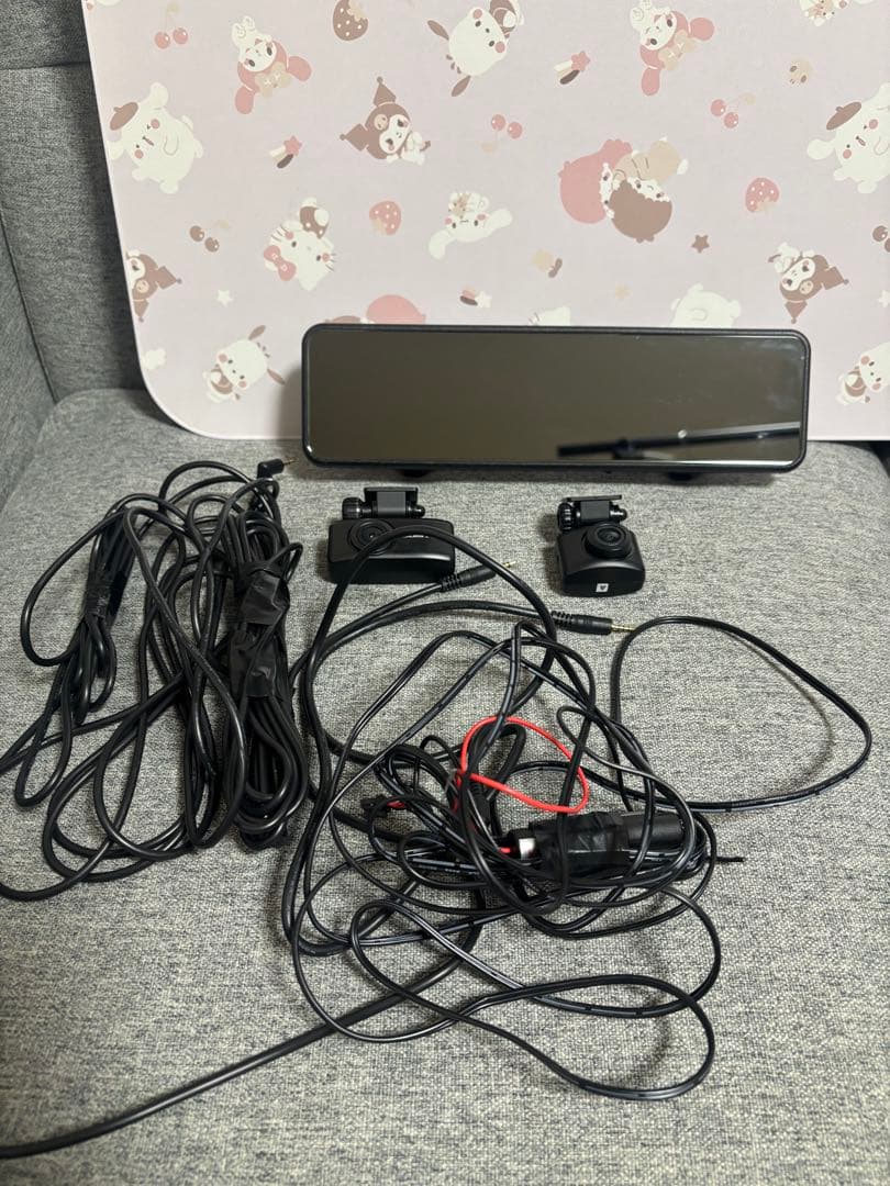 コムテック　AZDR48 Amazon専売品　ZDR048 互換品 COMTEC AZDR48/ZDR048レビュー。ミラー型ドラレコ初体験。「慣れ」は