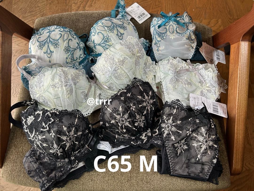 新品未使用　タグ付き　リサマリ　 寒色系セット　3セット　 C65 ショーツM