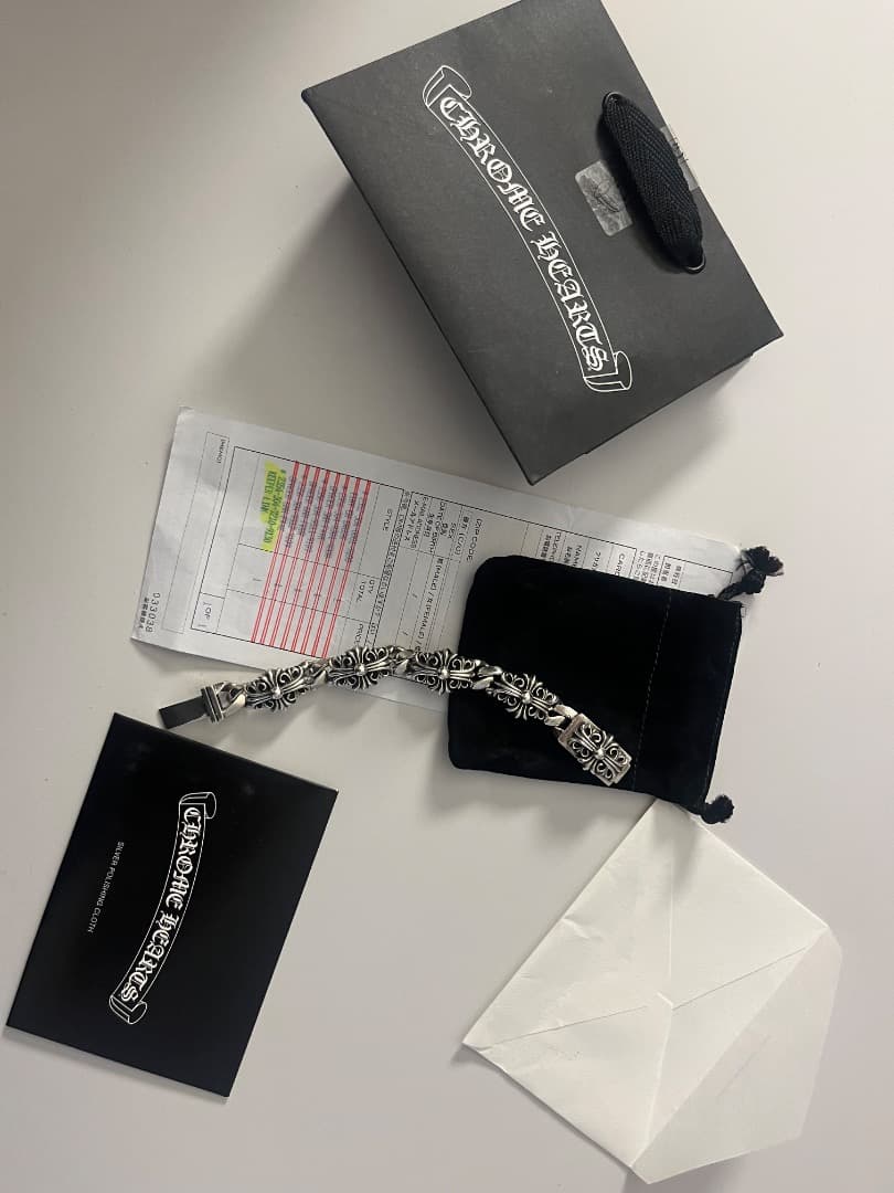 正規品 クロムハーツ キーパーリンク ブレスレット CHROME HEARTS（クロムハーツ） TNY KEEPER LINK タイニーキーパー