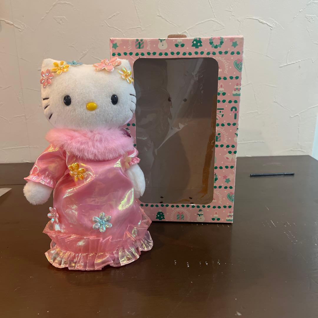 レア！！！ハローキティ ウィスドールPOP ぬいぐるみ 2001年物 ハローキティ ウェディングドール キティ ダニエル 2001 非売品 希少