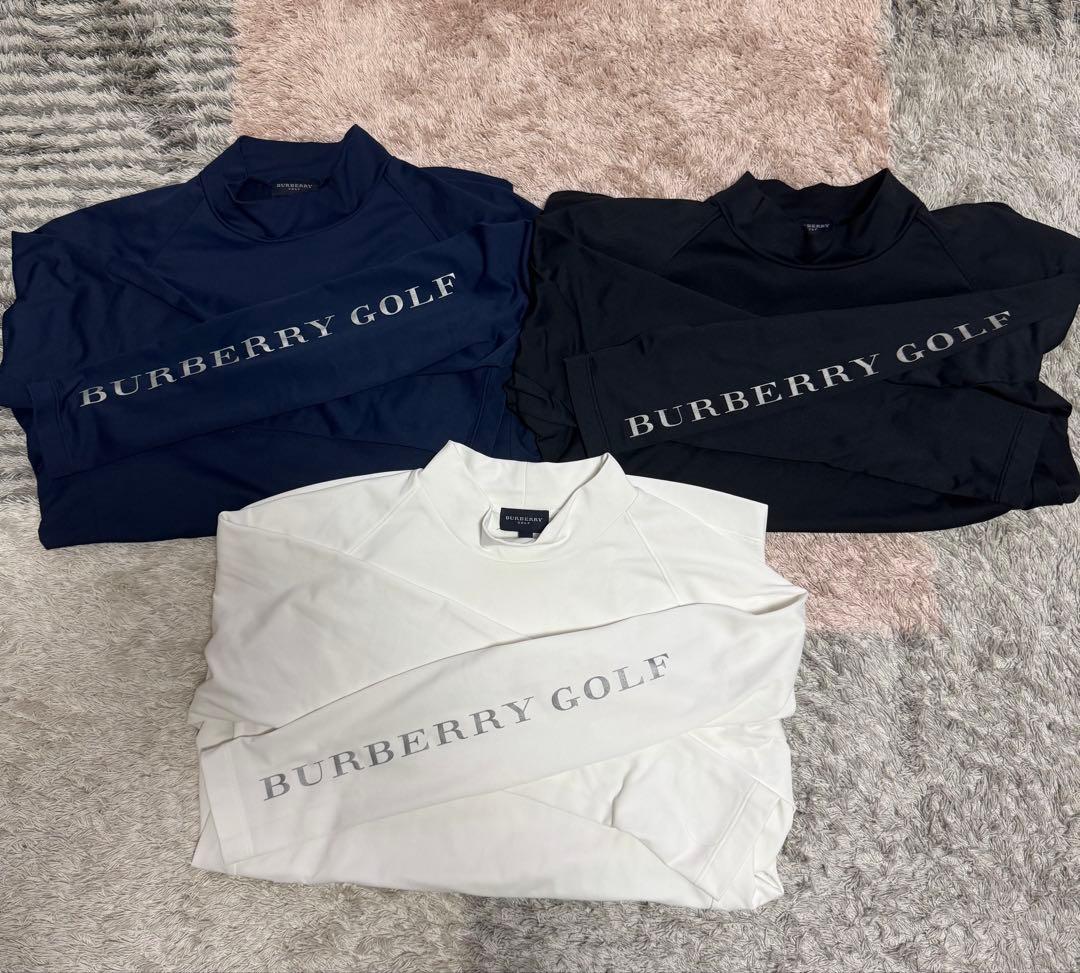 レア！　BURBERRY GOLF バーバリーゴルフ　ハイネックシャツ　セット
