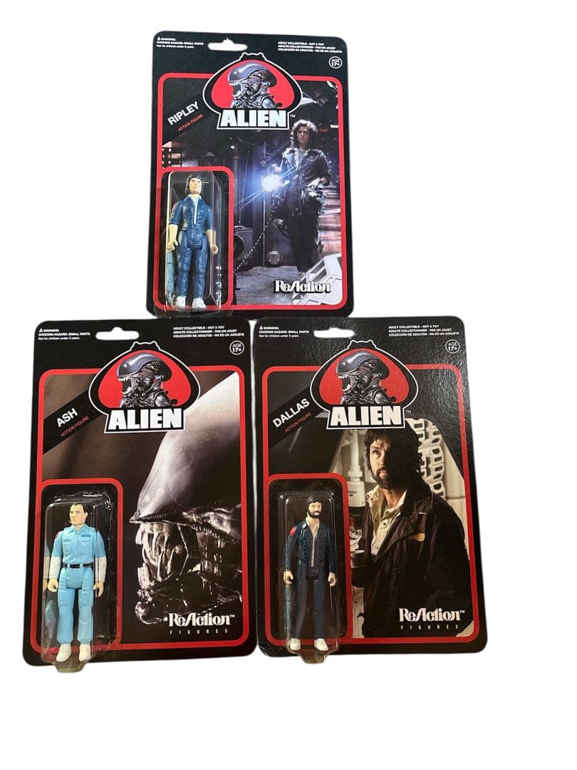 エイリアン リアクションフィギュア super7 映画 リプリー ギーガー