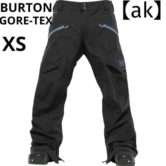 極美品　バートン　AK　メンズ　スノーパンツ　HOVER　ゴアテックス　黒　XS