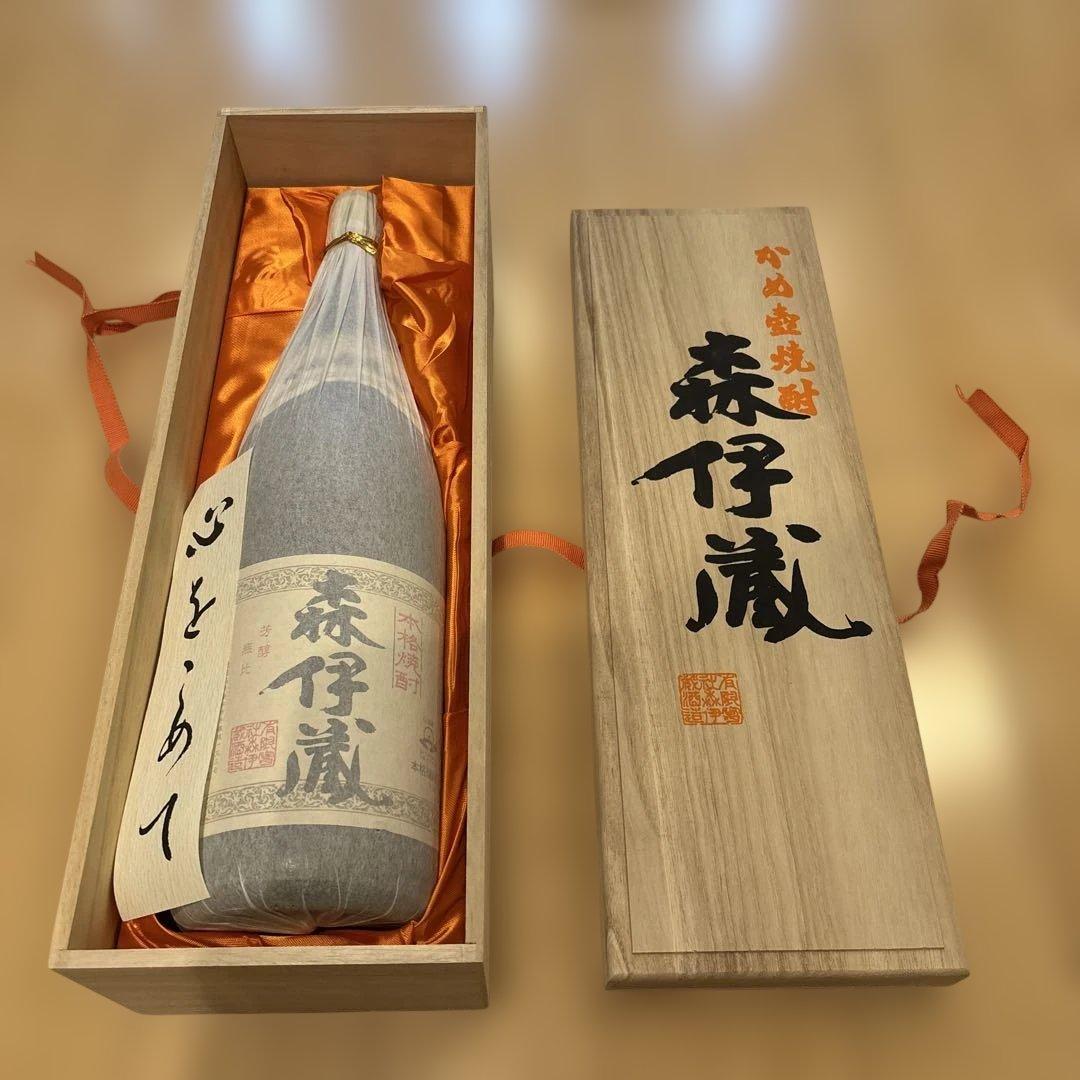 木箱入　かめ壺焼酎　森伊蔵 1800ml 森伊蔵 森伊蔵1800ml 桐箱入り : JAPAN-QUALITY - 通販 - Yahoo