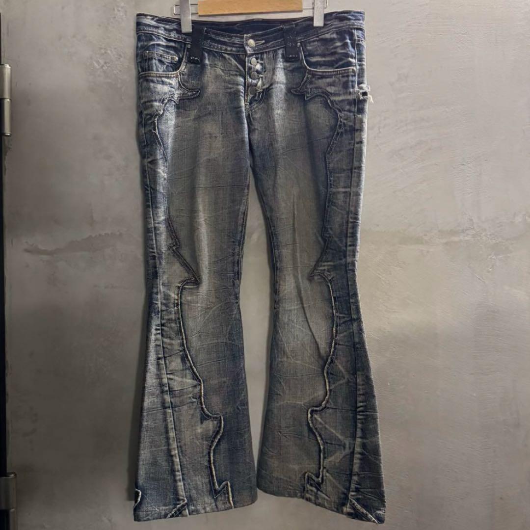 TORNADO MART Y2K 00s フレアデニム - メルカリ