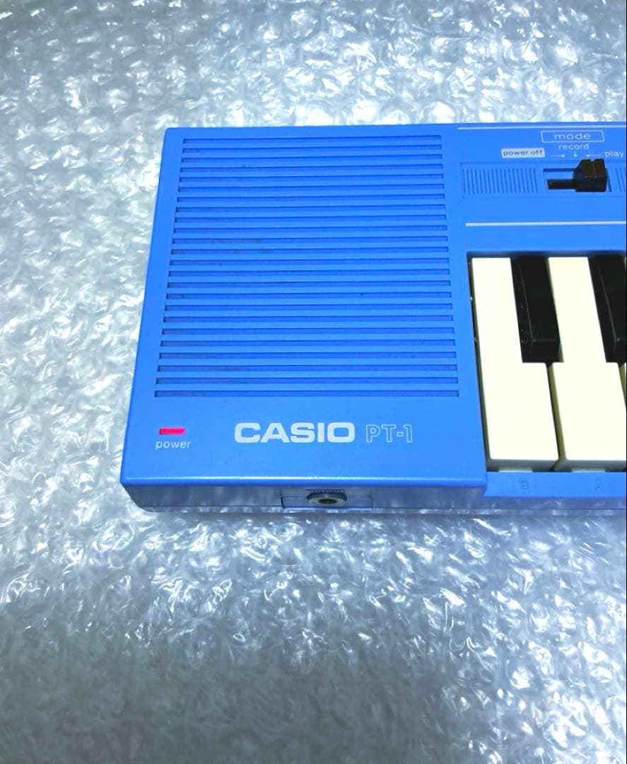 Casio PT-1☆ミニシンセサイザー☆ブルー☆超レアカラー☆Casio PT-1