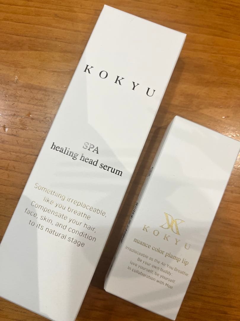 kokyu ヘッドセラムとリップ