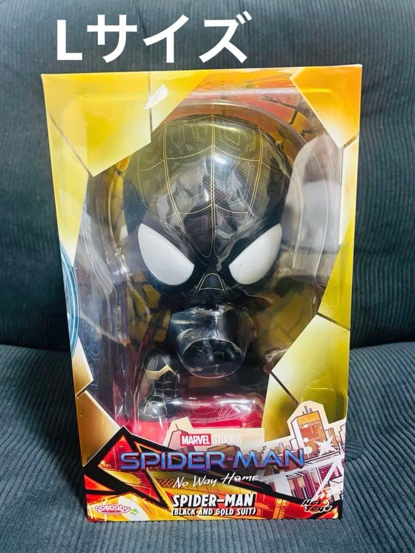 スパイダーマン　コスベイビー　ブラック＆ゴールドスーツ　新品未開封