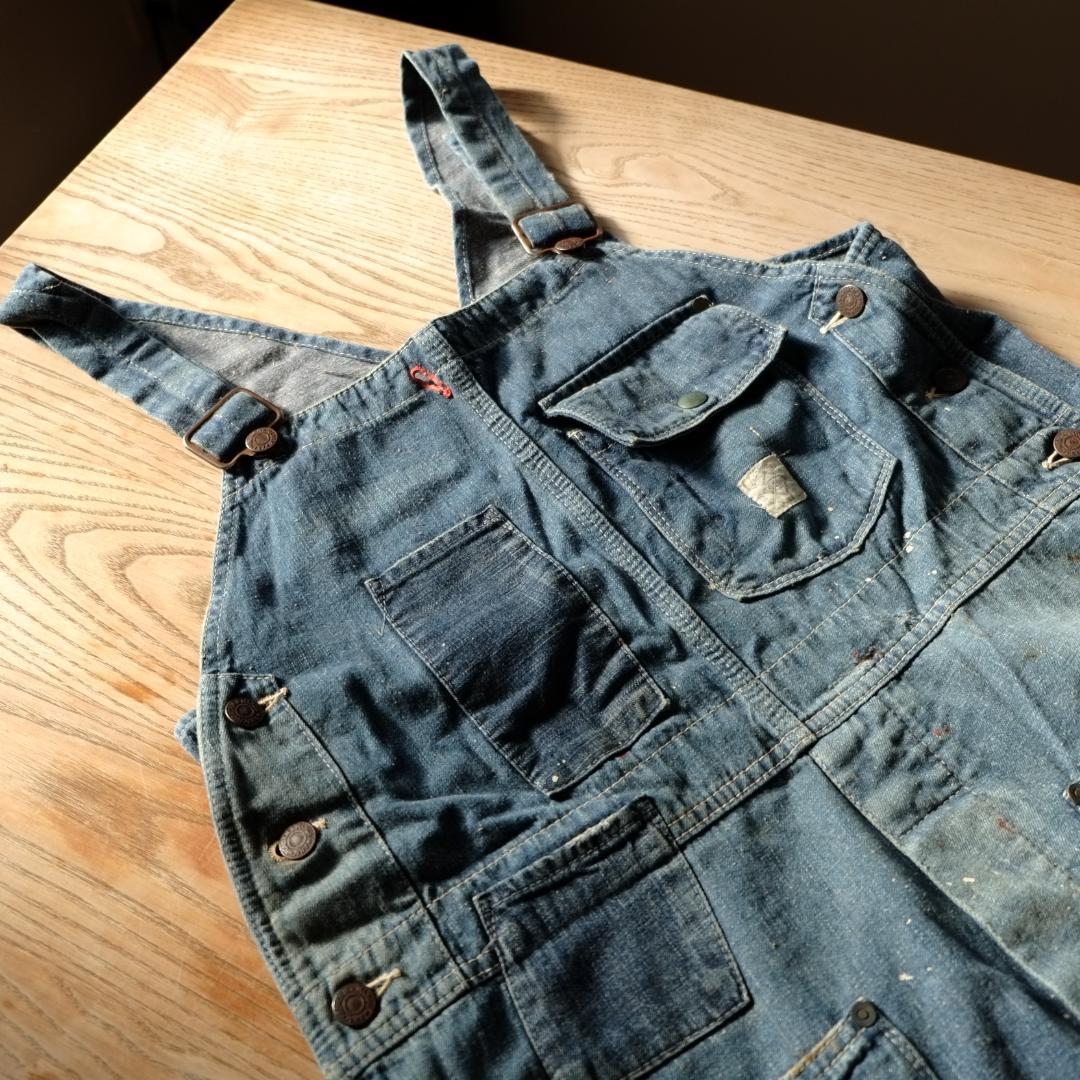 ANACHRONORMアナクロノーム リメイク ダメージ オーバーオール メンズ ANACHRONORM/アナクロノーム MILITARY TAPERED OVERALL AN157 | MAMBO