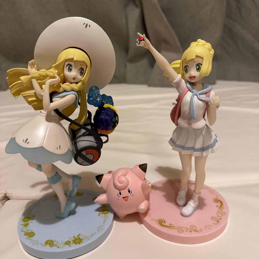ポケモン がんばリーリエ＆ピッピ フィギュア リーリエ＆コスモッグ コトブキ