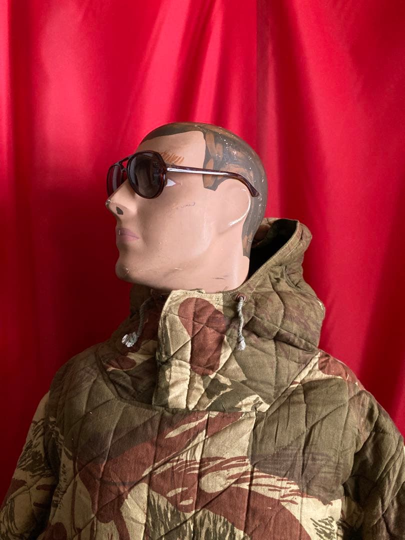 1970-80sパキスタン軍ブラッシュ迷彩スモック L 実物未使用品