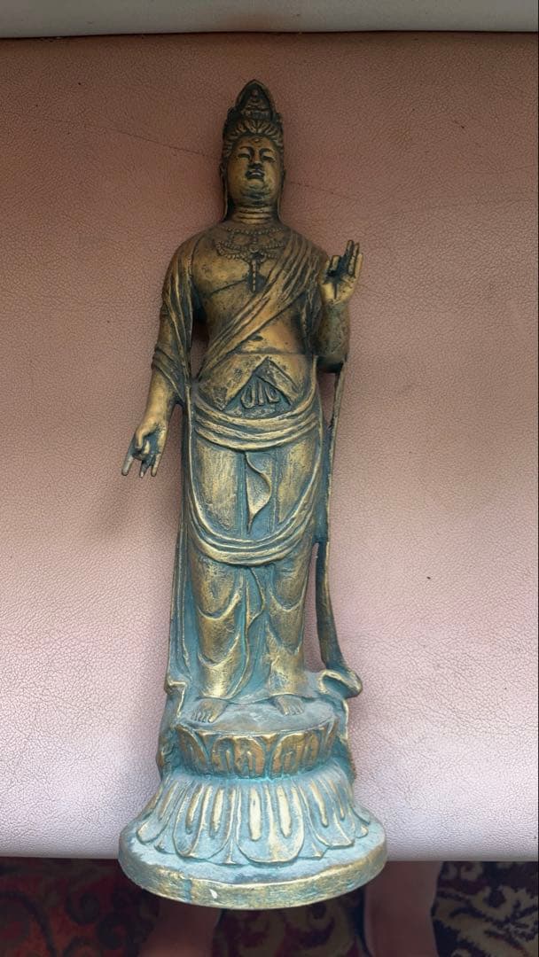 北村西望「聖観世音菩薩像」ブロンズ像 聖観世音菩薩』北村西望