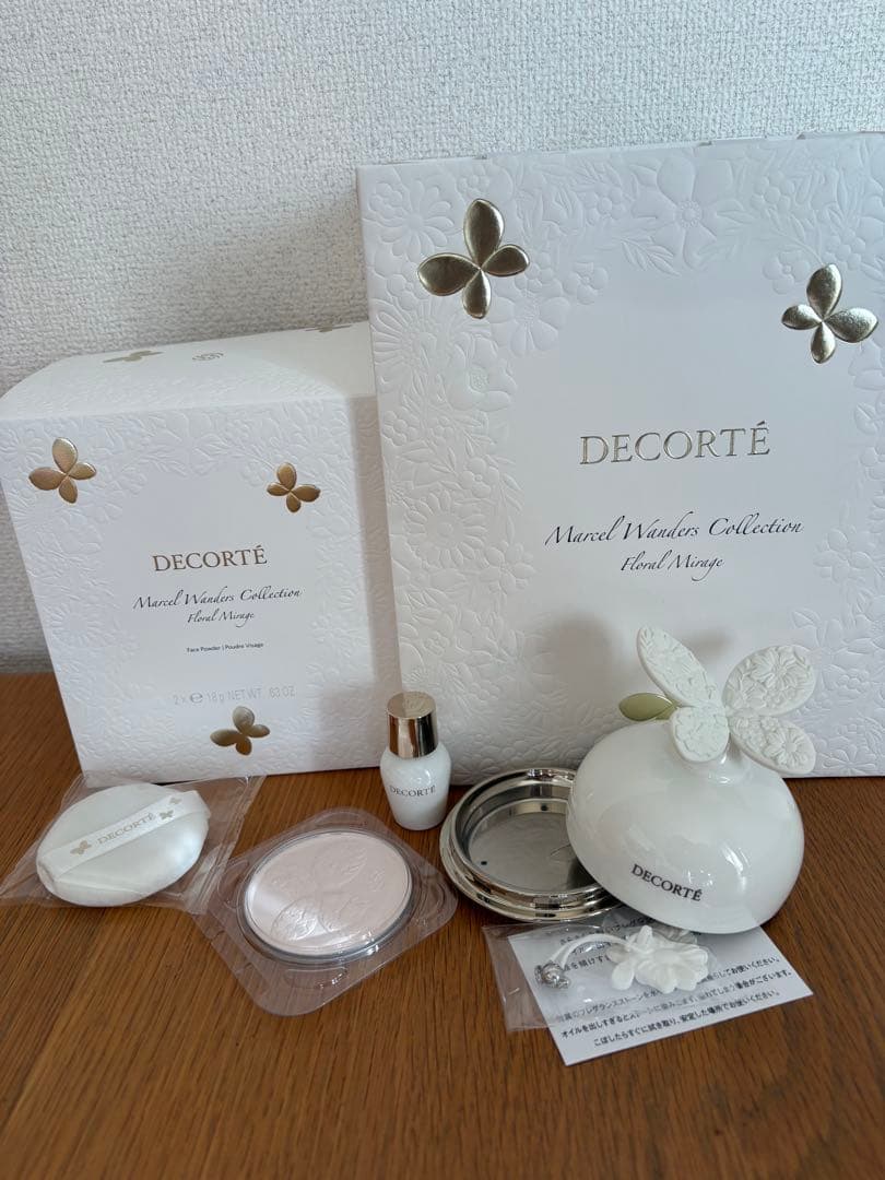 DECORTEマルセルワンダースコレクションフェイスパウダーXVサンプルおまけ