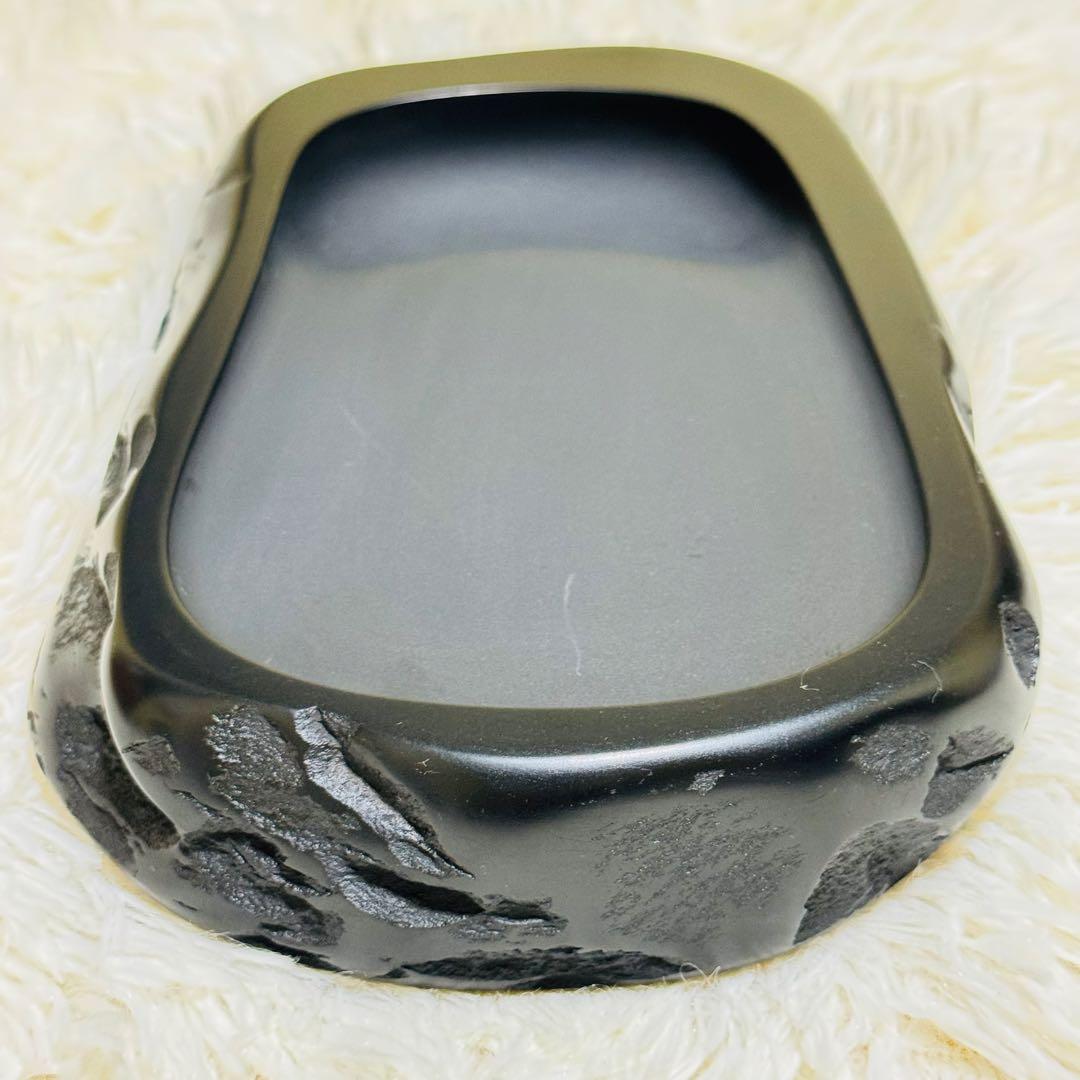 鍋倉山龍渓硯 硯 清泉堂 二代目深澤秀石 書道具 文房具 古