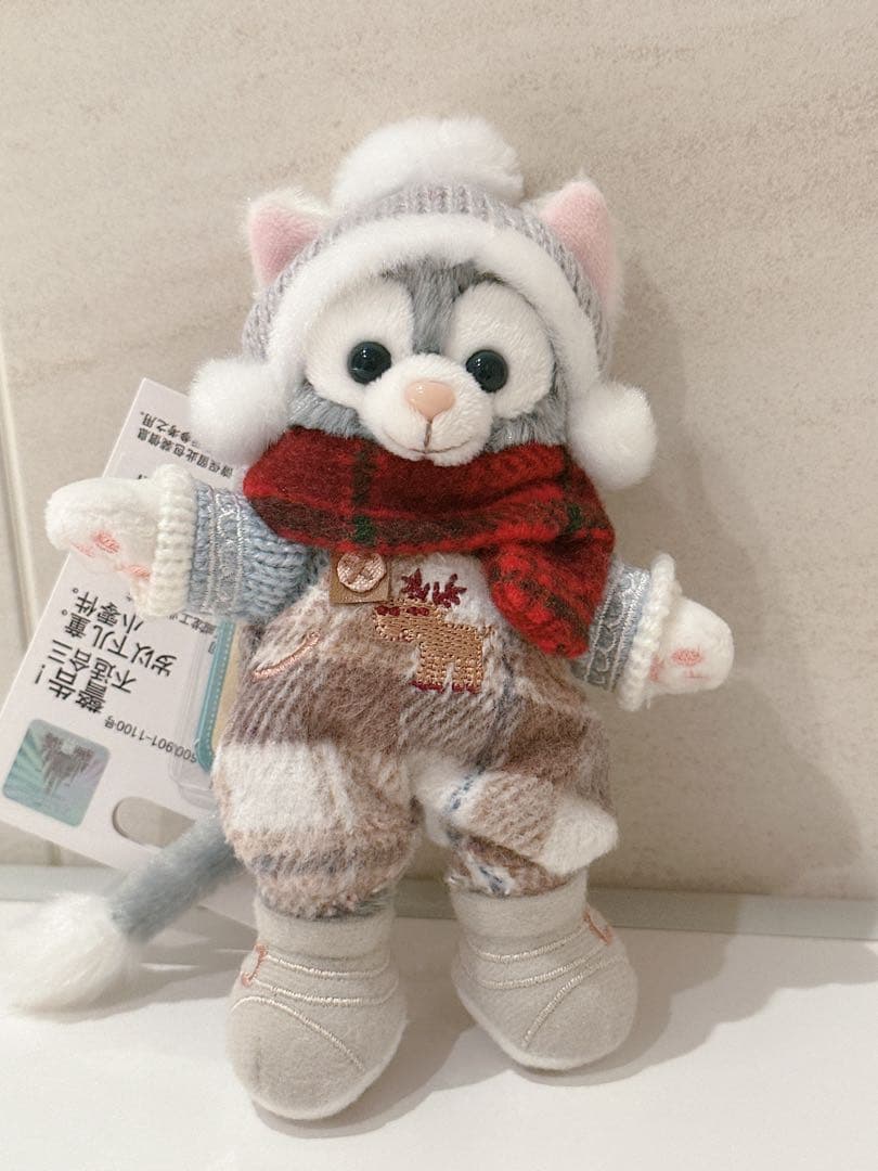 上海ディズニー❗️ジェラトーニ　クリスマス　ぬいぐるみ キーチェーン 冬 ジェラトーニ ぬいぐるみキーチェーン❘上海ディズニー – リーナちゃん