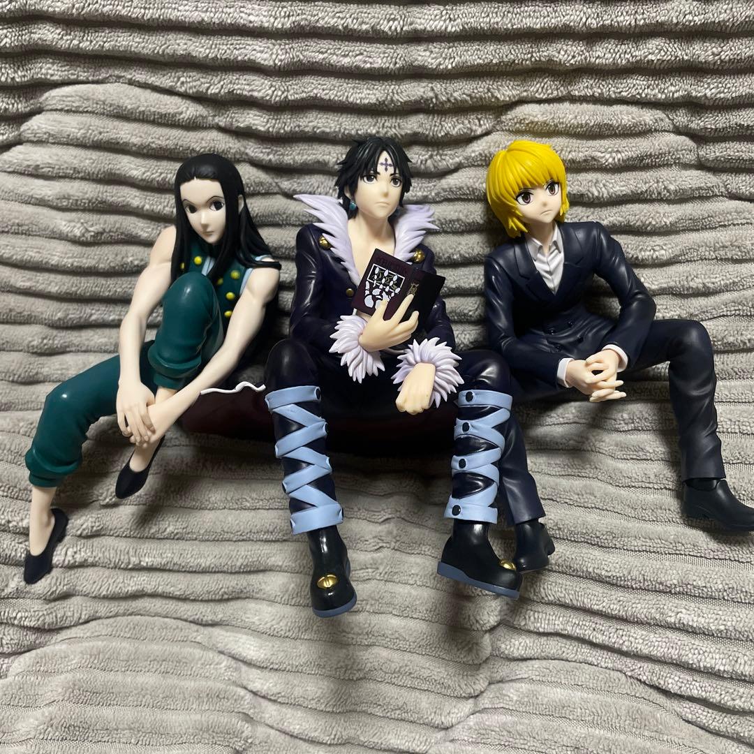 HUNTER×HUNTER ぬーどるストッパー　イルミ　クロロ　クラピカ