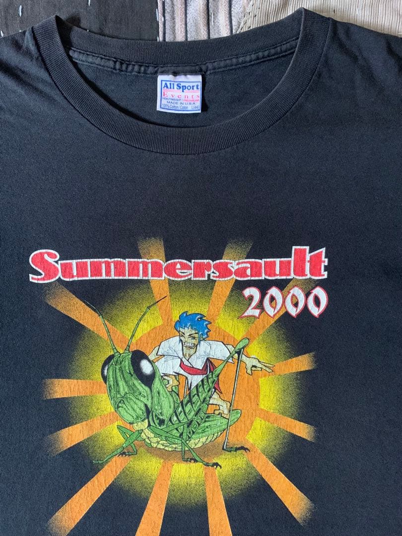 2000年 summer sault vtg Tシャツ フェス ロラパルーザ 2000年 summer sault vtg Tシャツ フェス ロラパルーザ 90年代 90s