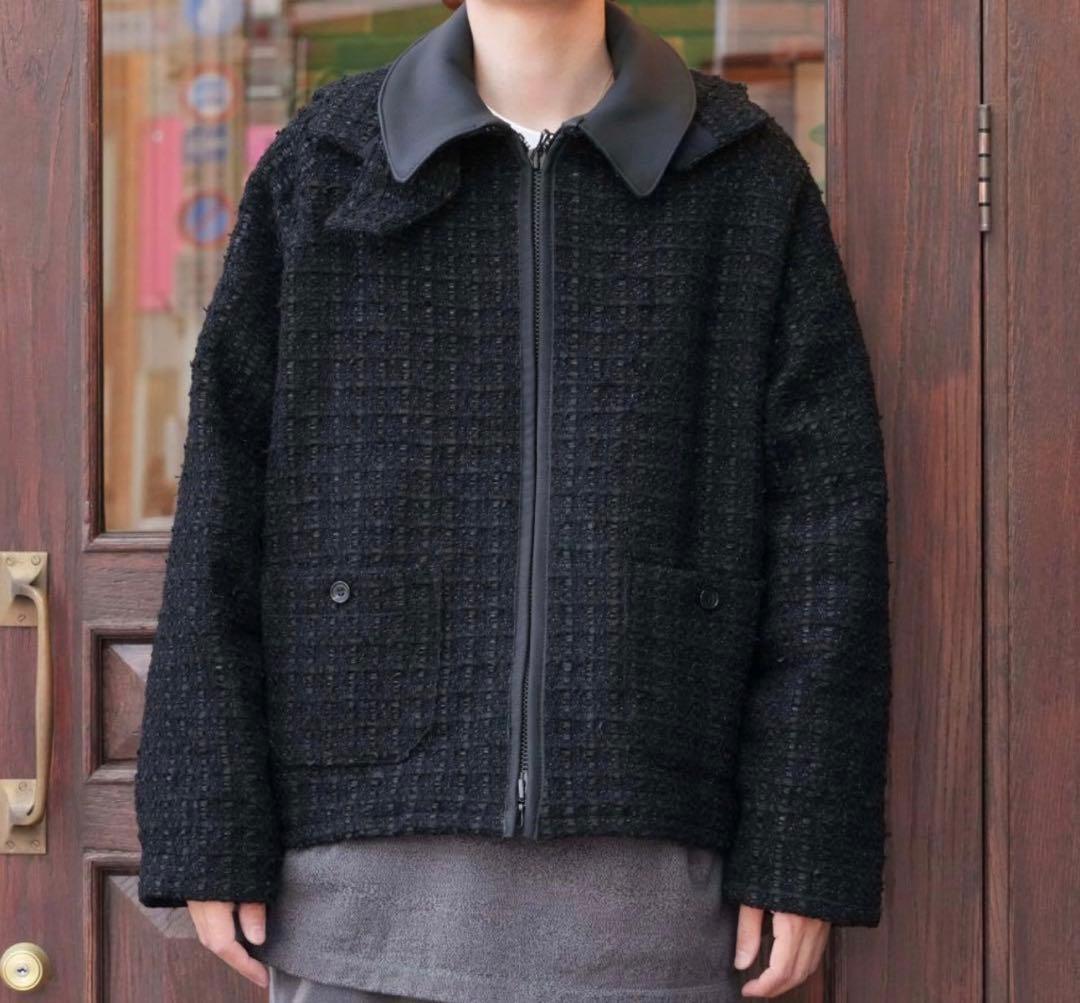 AUBERGE 24aw GABRIEL シャネルツイードブルゾン - メルカリ