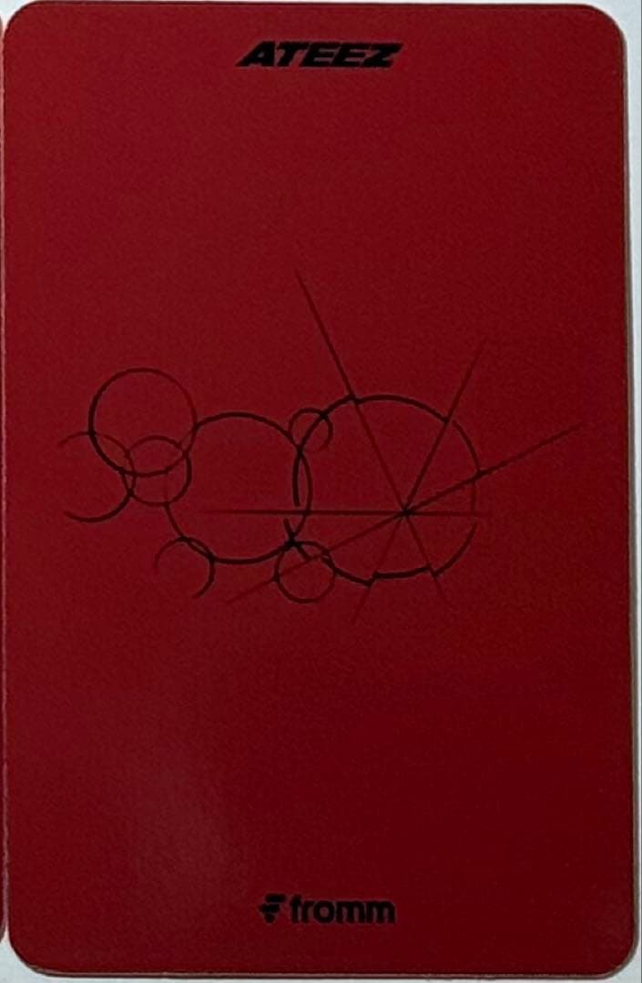 ATEEZ frommstore 対面 ヨントン トレカ ホンジュン - メルカリ