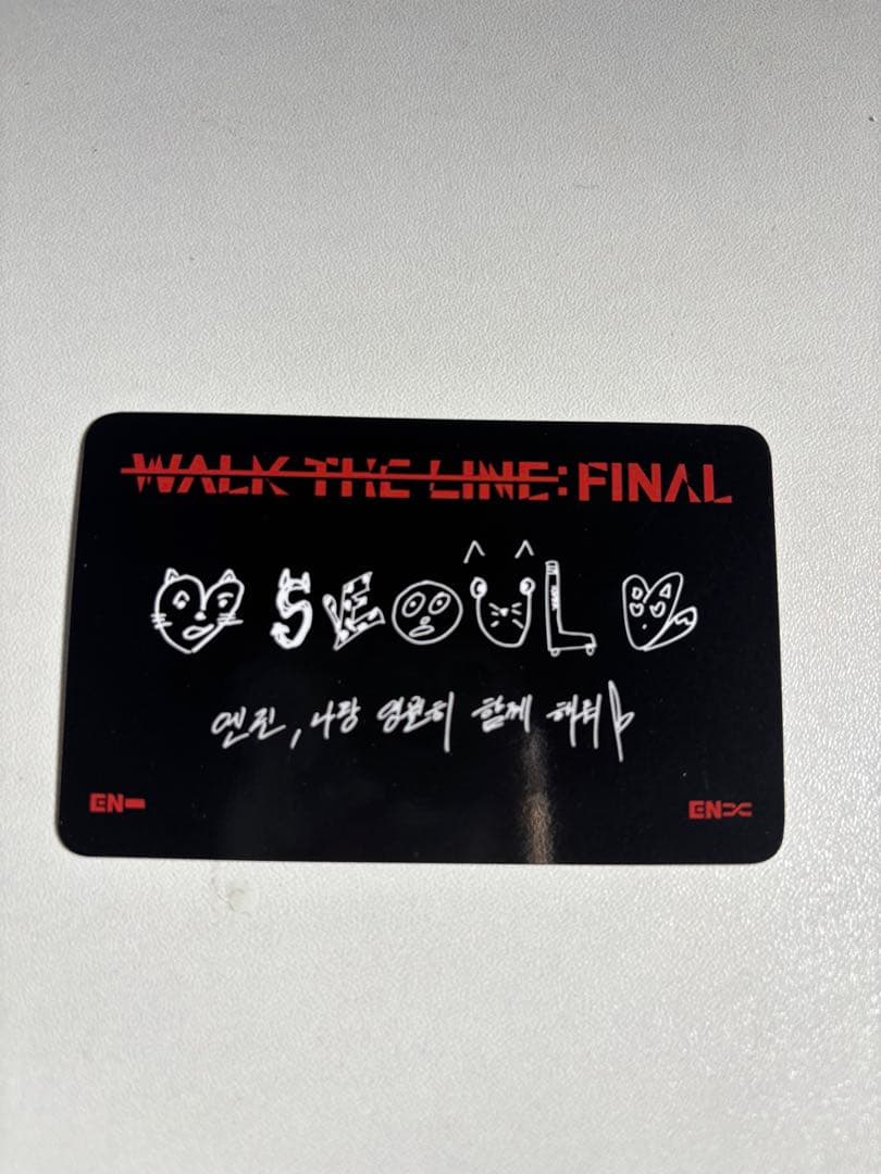 ENHYPEN ニキ WTL finalソウルコン fcトレカ - メルカリ