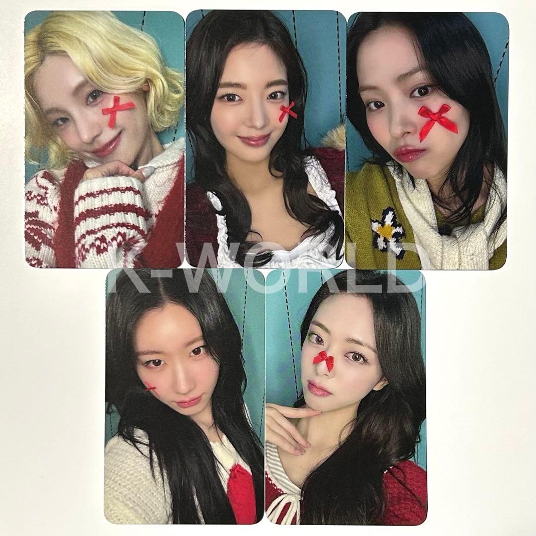 ITZY 2025 歌謡大祭典 가요대제전 サノク 5枚セット