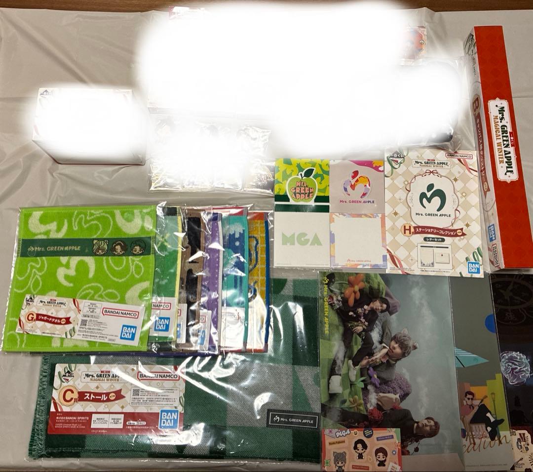 ミセスグリーンアップル 一番くじ B賞 C賞 G賞 H賞　セット