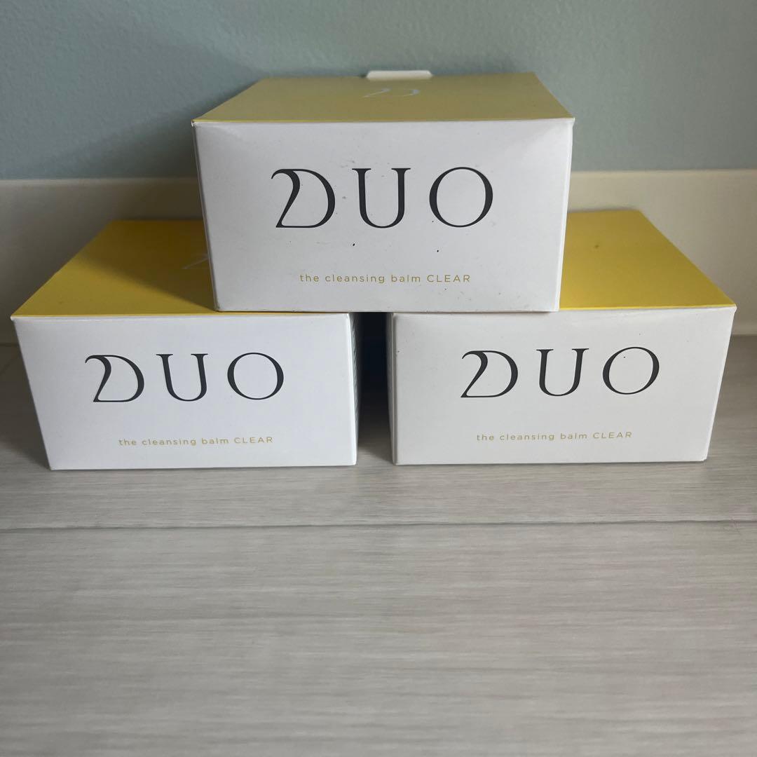 DUO the cleansing balm CLEAR 3個セット