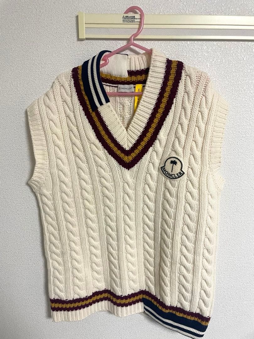 モンクレール ジーニアス × パームエンジェルス ケーブル ニット ベスト 2024-25年最新】モンクレール×パームエンジェルス コラボコレクション