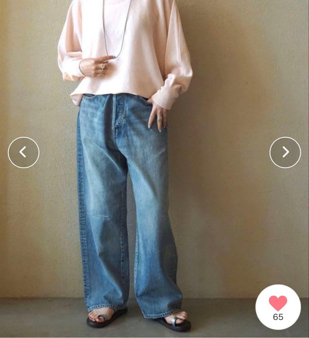 ジャーナルスタンダードラックス　13OZクラッシュダメージデニム JOURNAL STANDARD LUXE（ジャーナルスタンダード ラックス）の「13OZ