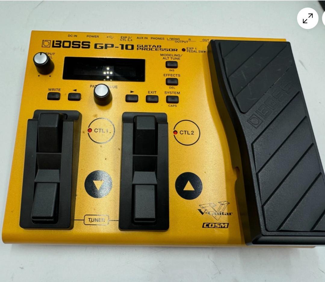 BOSS GP-10 ギターシンセサイザー アダプター付き