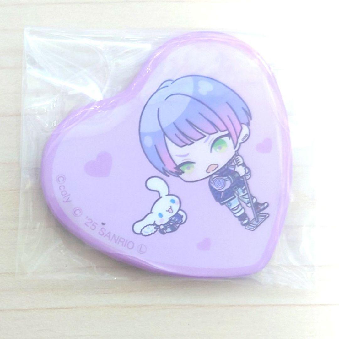 ブレマイ サンリオ ハート 缶バッジ 麻波麗 - メルカリ