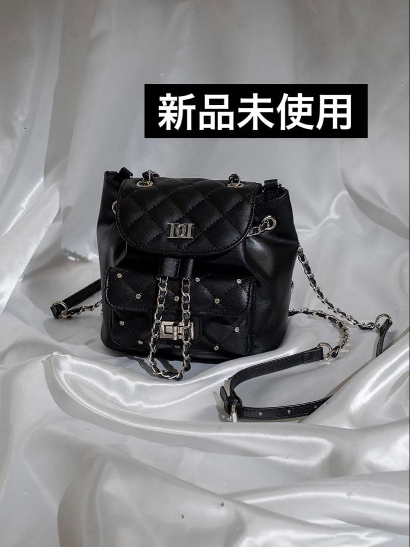 ☘️新品未使用☘️ダーリッチ　キルティングビジューミニリュック キルティングビジューミニリュック（バックパック/リュック）｜Darich